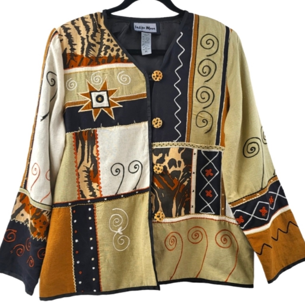Indigo Moon Button Down Jacket